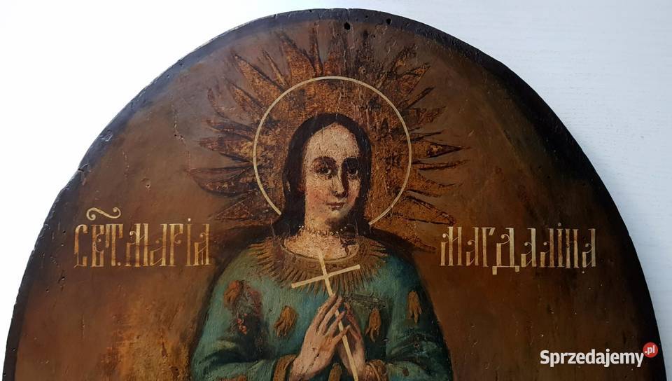Ikona Święta Maria Magdalena 0186 Malarstwo Warszawa
