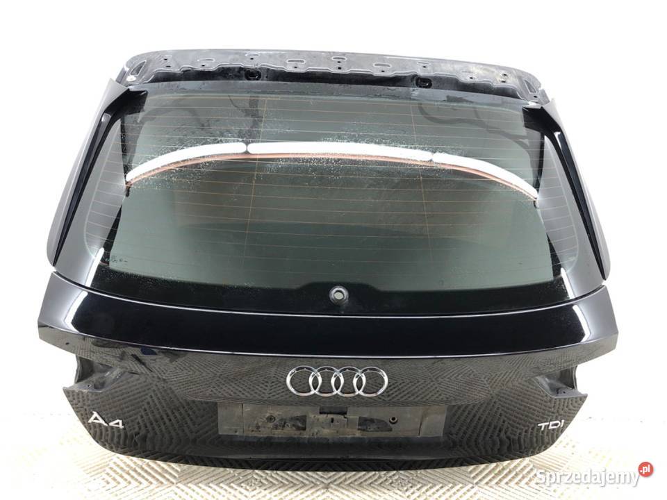 KLAPA TYŁ LY9B AUDI A4 B9 Kombi czarny brylant osobowe