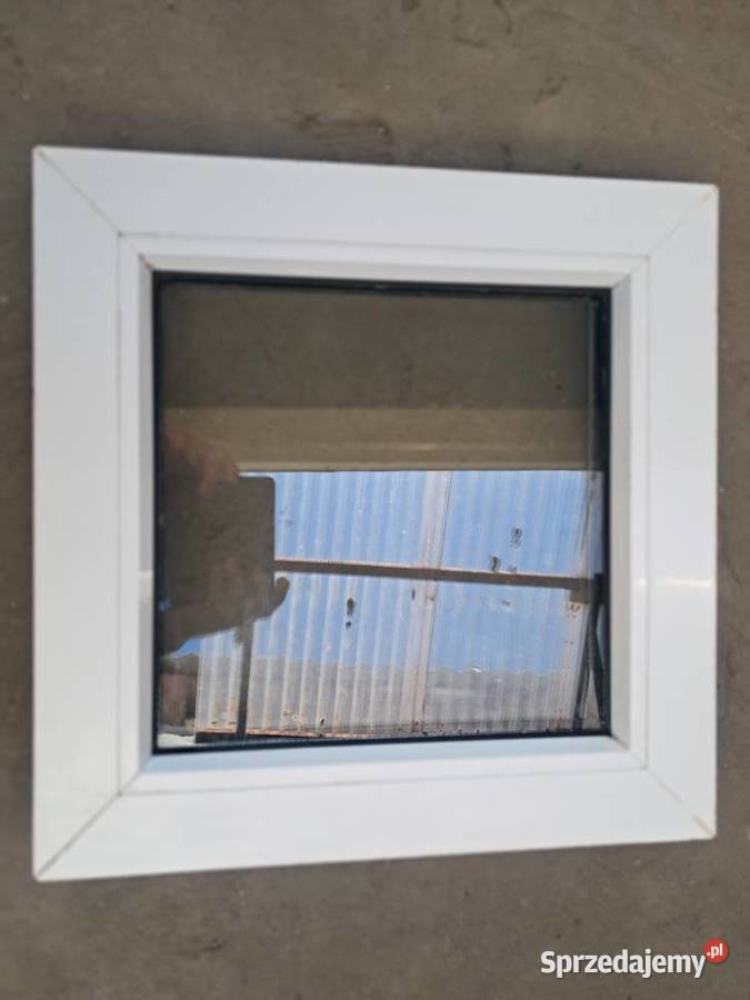 Okno PCV białe 455x455