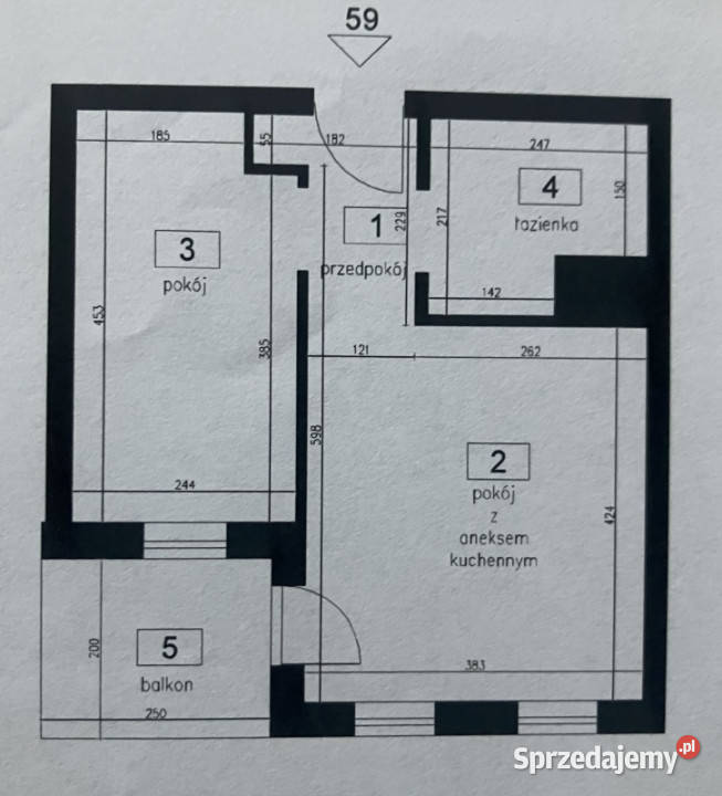 Na sprzedaż komfortowe mieszkanie 2pokojowe z Kraków sprzedam