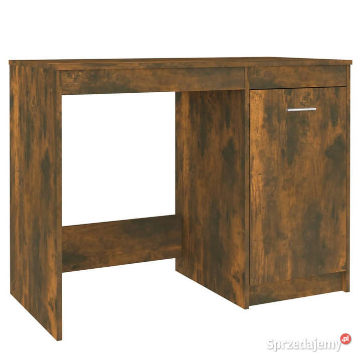 Biurko przydymiony dąb 100x50x76 materiał Warszawa