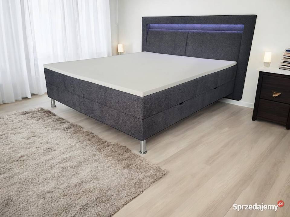 Łóżko Kontynentalne Z Pojemnikiem Luna Różne wielkopolskie Tarchały Małe