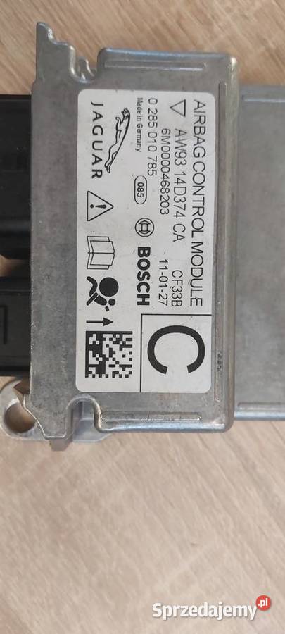 Moduł sensor Airbag JAGUAR XJ X351 AW9314D374CA osobowe zachodniopomorskie Szczecin