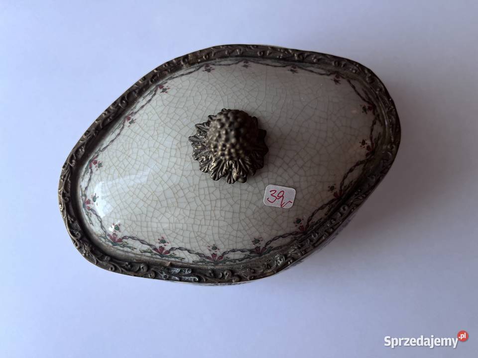 Porcelanowa szkatułka Art Decor Caesar Trzebnica sprzedam