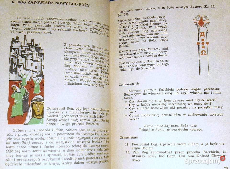Bóg z nami cz 4 Katechizm J Charytański W Kubik Rok wydania 1977 Chełm