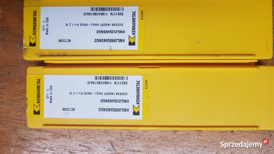 płytka frezarska KENNAMETAL HNGJ09ANS KC 725M Gliwice
