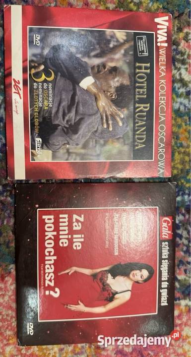 Kolekcja 74 płyt DVD z filmami lektor Kalisz