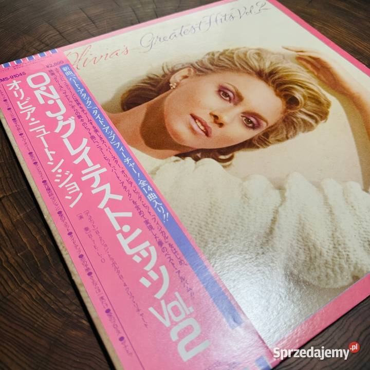 Olivia Newton John Greatest Hits Vol2 VGEX Japan Warszawa sprzedam