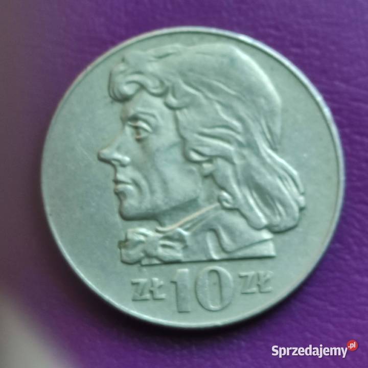 Moneta PRLu 10 ZŁOTYCH 1970 KOŚCIUSZKO Piękna