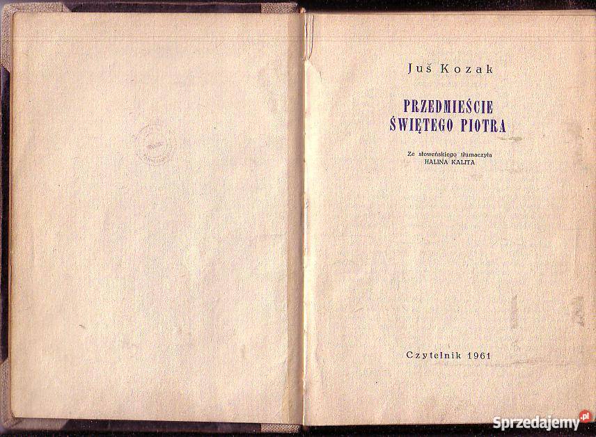 9202 PRZEDMIEŚCIE ŚWIĘTEGO PIOTRA JUŚ KOZAK