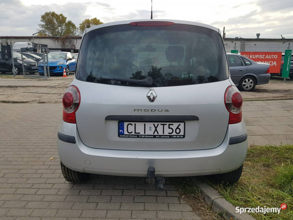 Renault Modus 12 Benzyna Klima Lift kurtyny powietrzne sprzedam