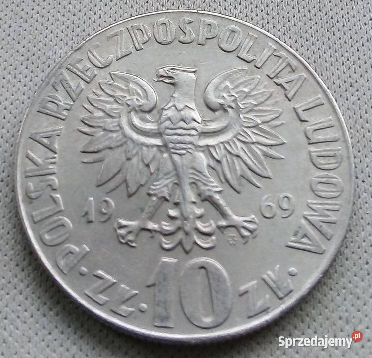 POLSKA10 1969 rCuNi MIKOŁAJ KOPERNIK