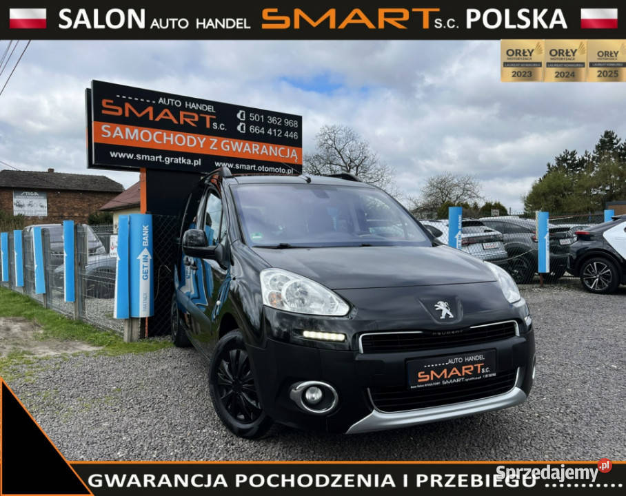 Peugeot Partner Ledy Bezwypadek Oszczędny II światła do jazdy dziennej Partner sprzedam