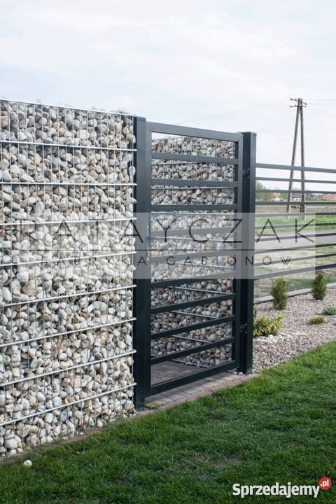 Gabiony Gabion 200x200m Ogrodzenie Gabionowe ocynk Toruń