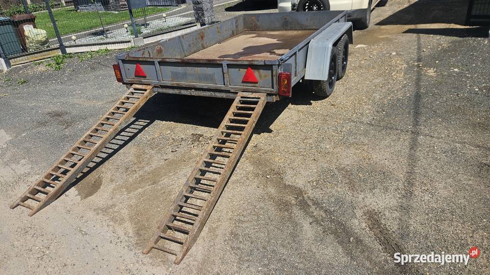 Przyczepka laweta tandem traktor bez rejestracji Chrzanów