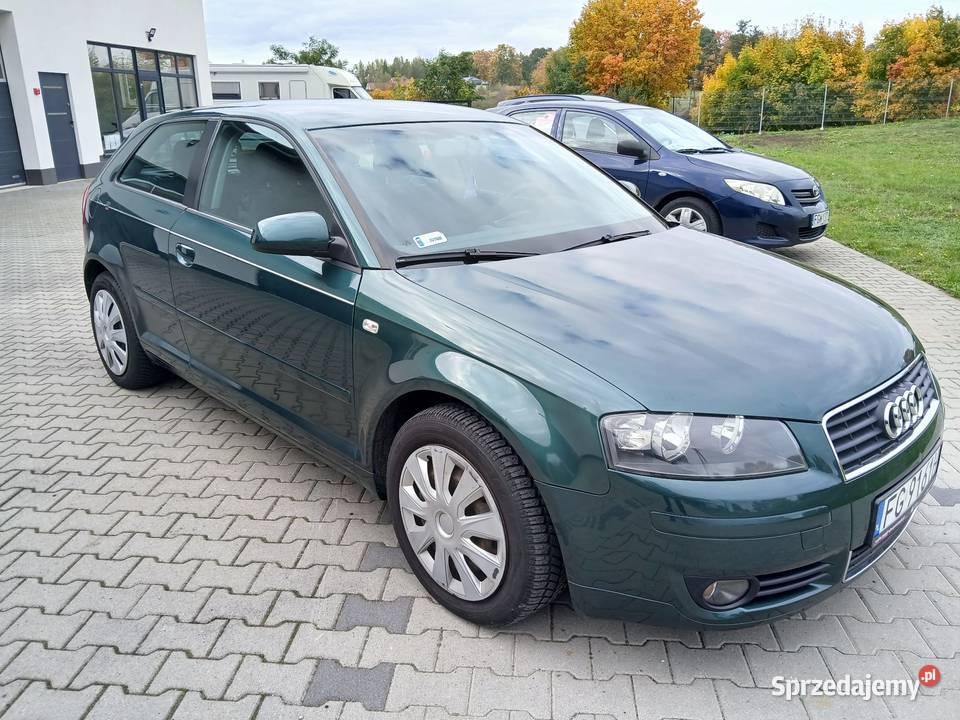 Audi A3 16 102 Niski przebieg Zamiana zielony lubuskie Kłodawa