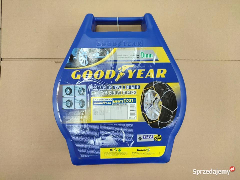 ŁAŃCUCHY ŚNIEGOWE 1 PARA GOODYEAR 77901 12 15