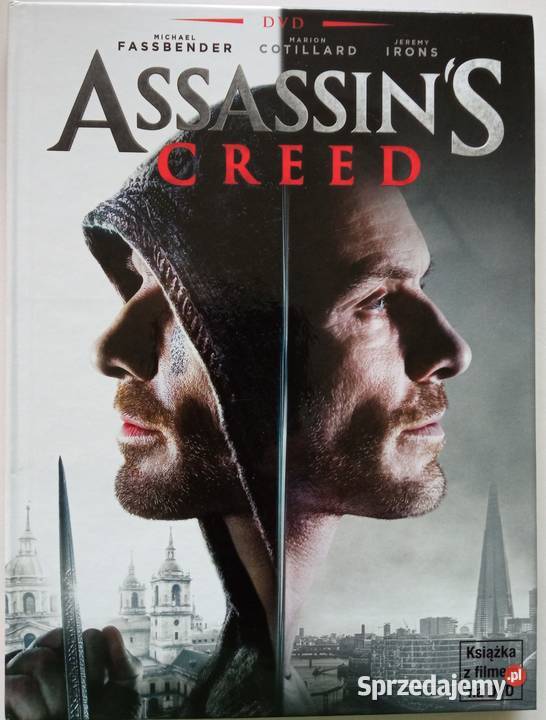 Assassins Creed DVD Michael Fassbender Jeremy Łódź