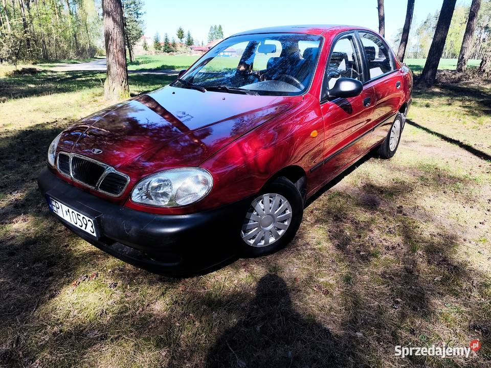 Daewoo Lanos 14 LPG hak nowy przegląd ładny i Krzemieniewice