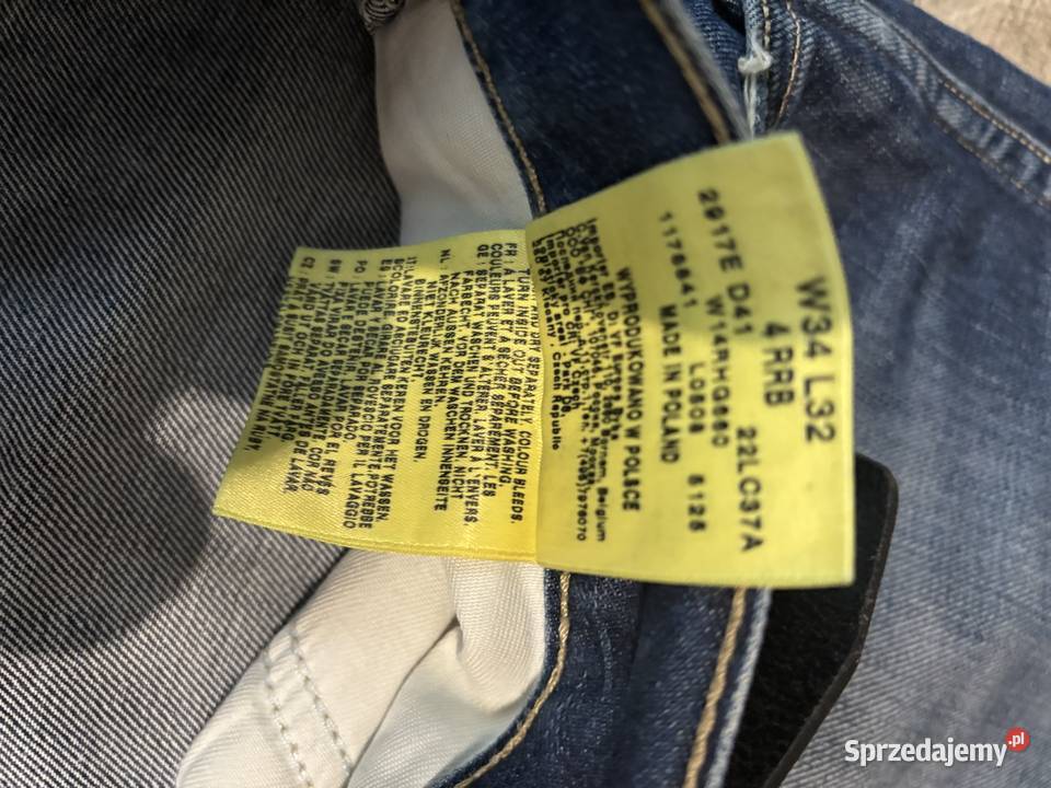 Spodnie męskie Wrangler róż 3432 śląskie Rybnik