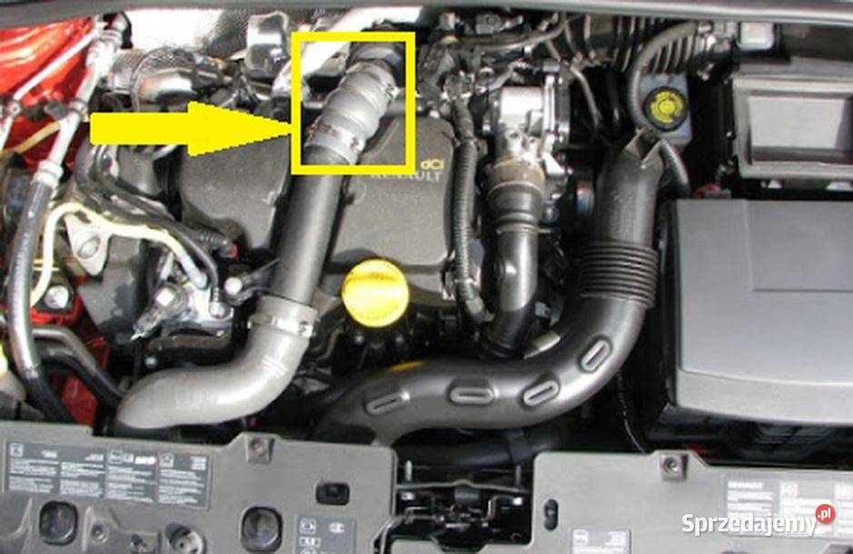 RURA WĄŻ TURBO RENAULT CLIO IV 15 dCi 144602760R turbosprężarki Bielsko-Biała