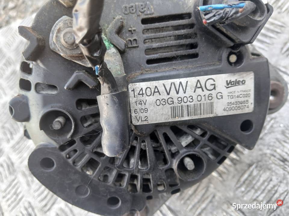 ALTERNATOR VW Audi Seat Skoda 1420 TDI osobowe Radłów sprzedam