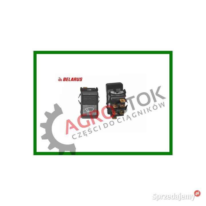 Przełącznik klawiszowy wycieraczek mtz oryginał lubelskie