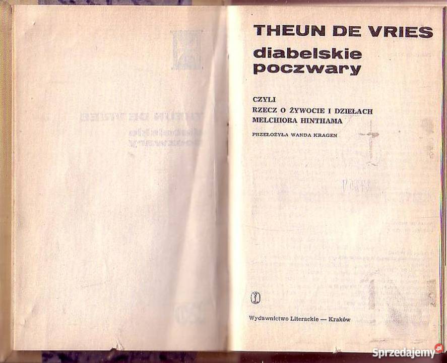 0631 DIABELSKIE POCZWARY CZYLI RZECZ O ŻYWOCIE I biografie, wspomnienia małopolskie Czyrna