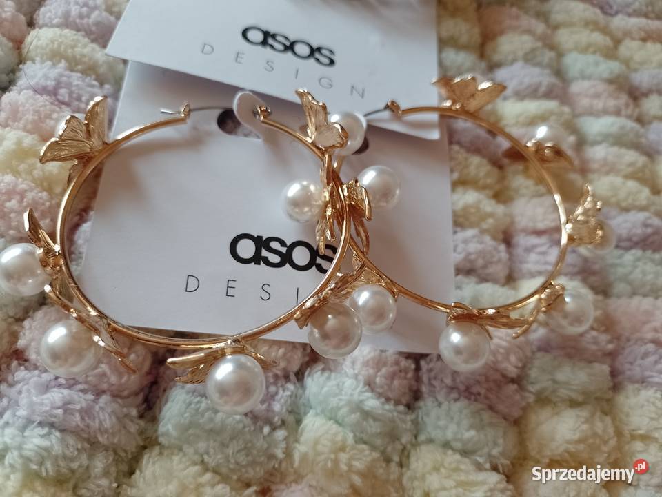 ASOS Wytworne bogato zdobione kolczyki Kraków