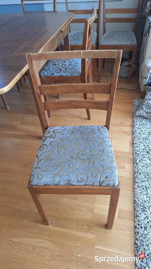 Stółart deco z 6 krzesmi Kraków