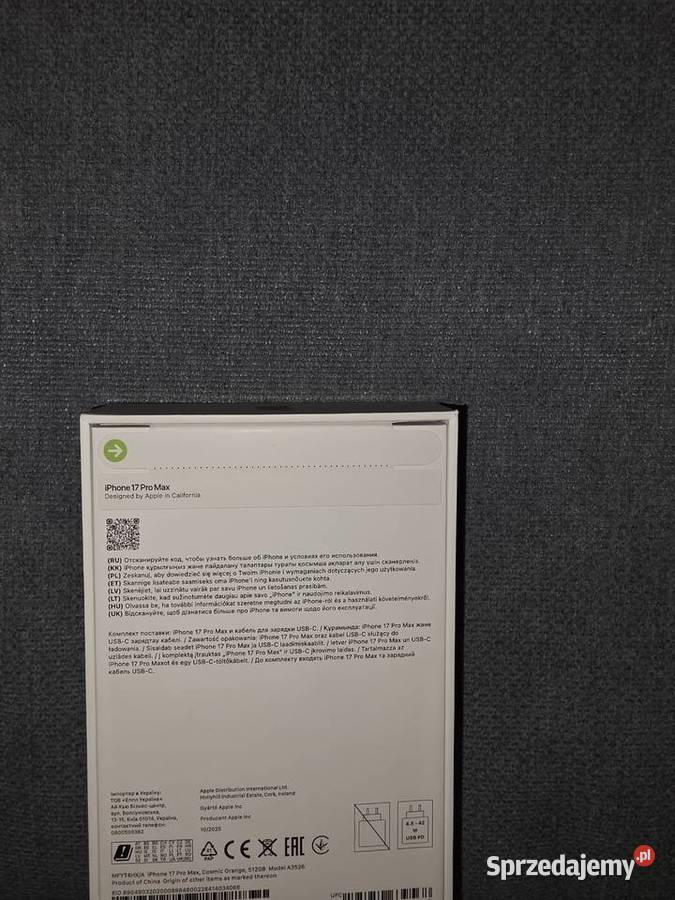 Apple iPhone 17 Pro 512GB Piastów