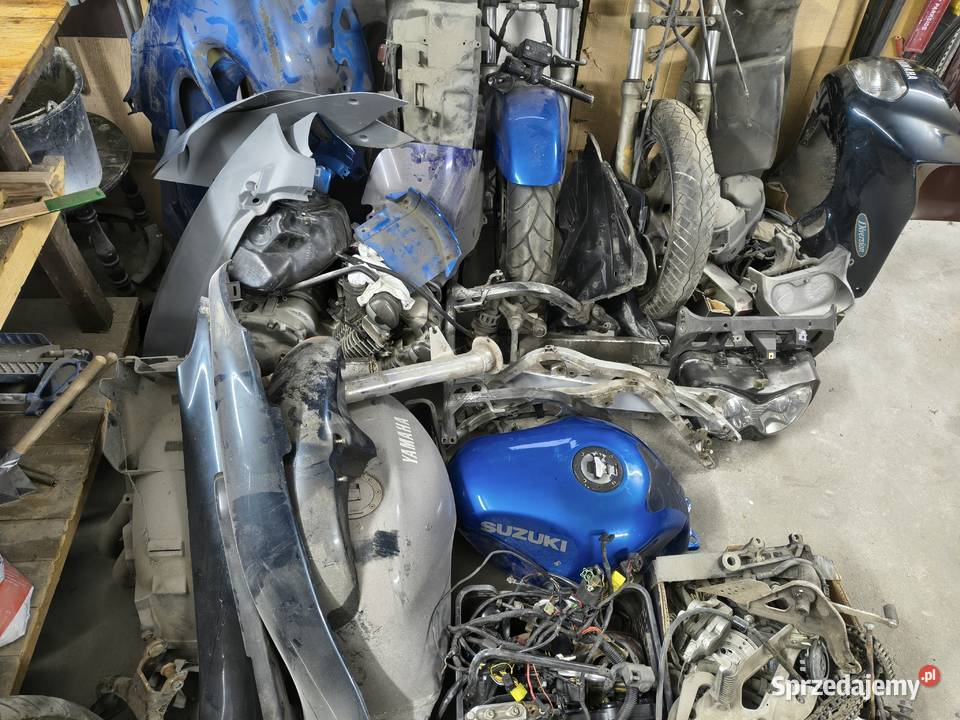 Części Motocyklowe Yamaha Suzuki Motocykle na części Części i akcesoria motocyklowe Chojnice