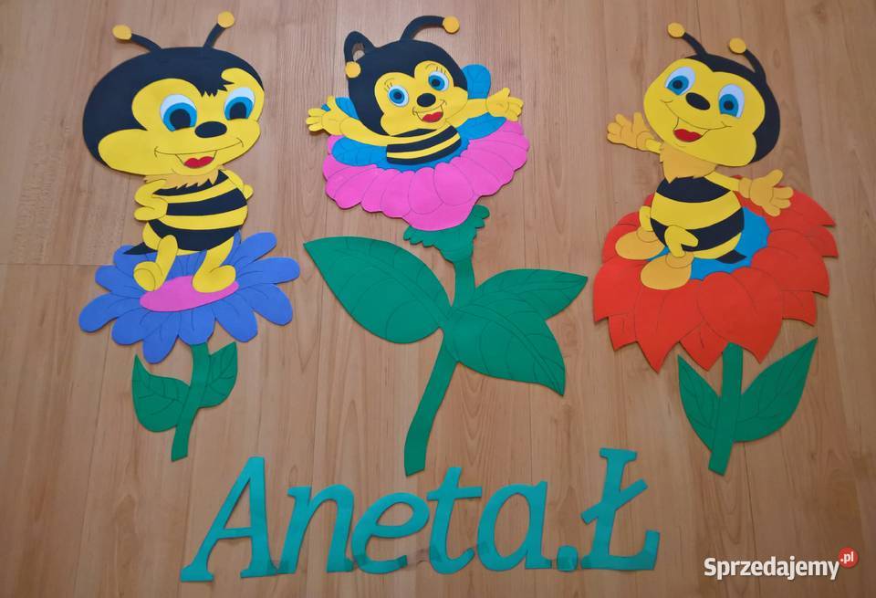 Dekoracje wiosenno letnie z brystolu 504 102 444 Garwolin