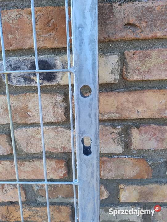Furtka Wejściowa PANEL 3D Ocynk 100 x 153 metal lubuskie Kostrzyn nad Odrą