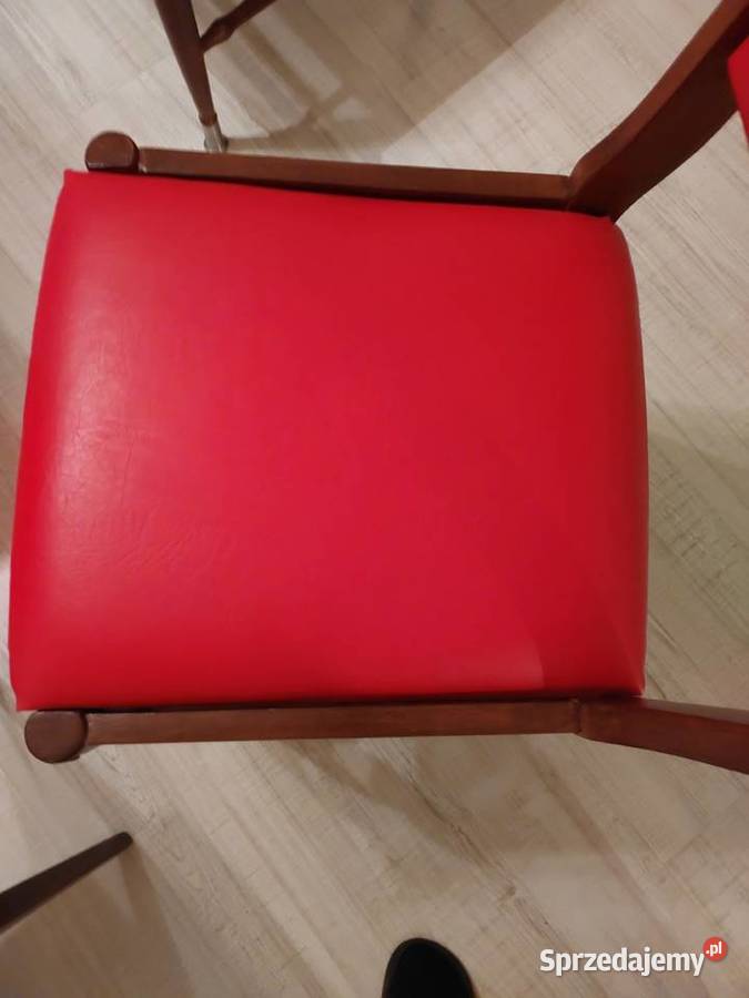 Restored Chairs and Poufs from the times of the 46cm Bydgoszcz