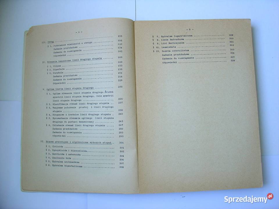 Geometria analityczna w zadaniach CzI i II łódzkie Łódź