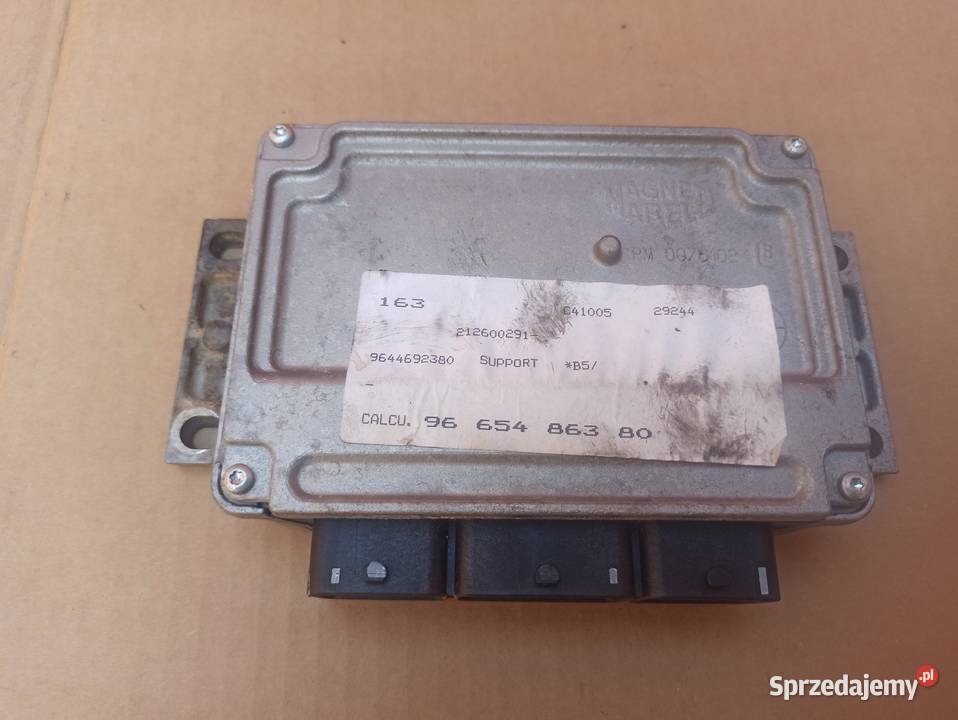 KOMPUTER SILNIKA CITROEN C4 14 9665486380