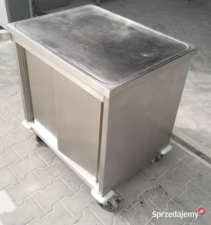 Stół gastronomiczny jezdny 80x60x85 Słupia Kapitulna