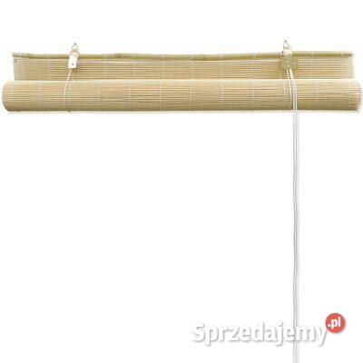 Rolety bambusowe 120 x 160 naturalnesku241322 sprzedam