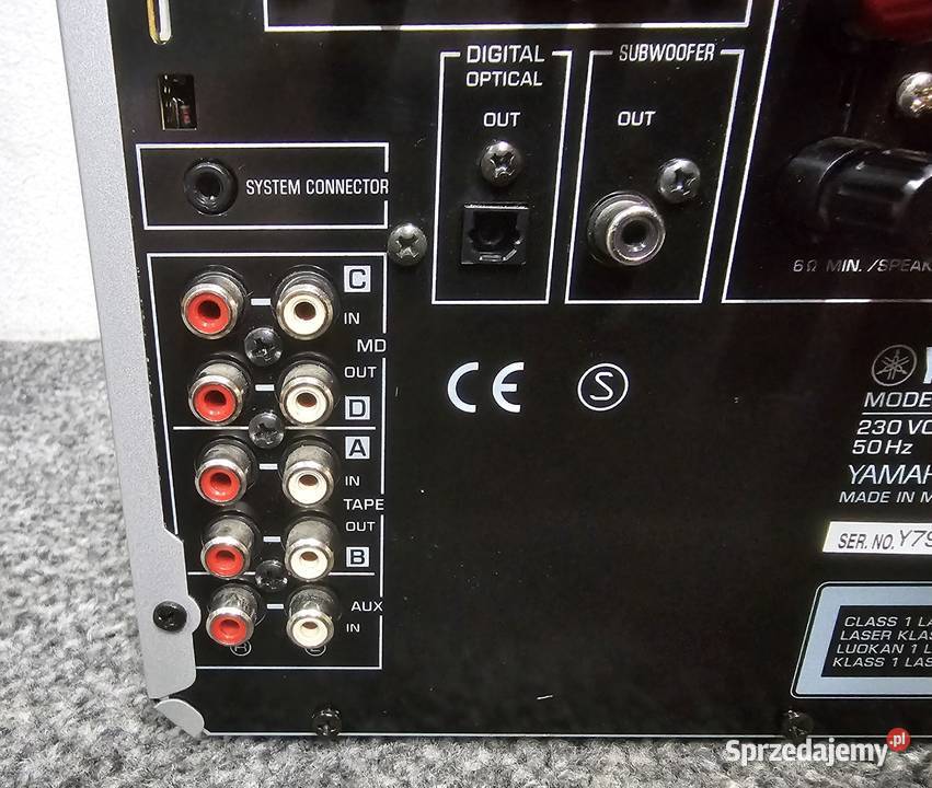 Yamaha Pianocraft CRXE300 kolumny JVC wysyłka Kraków