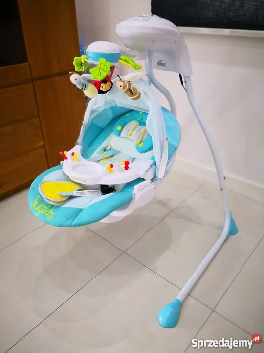 Huśtawka elektryczne CARETERO BUGIES BLUE Janów Lubelski