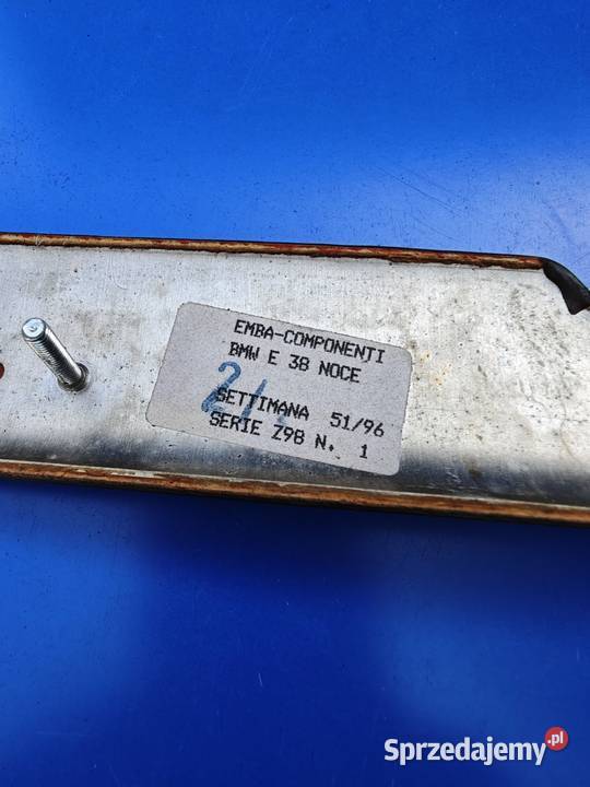 Dekor drewno drzwi prawy przód BMW E38 Żory sprzedam