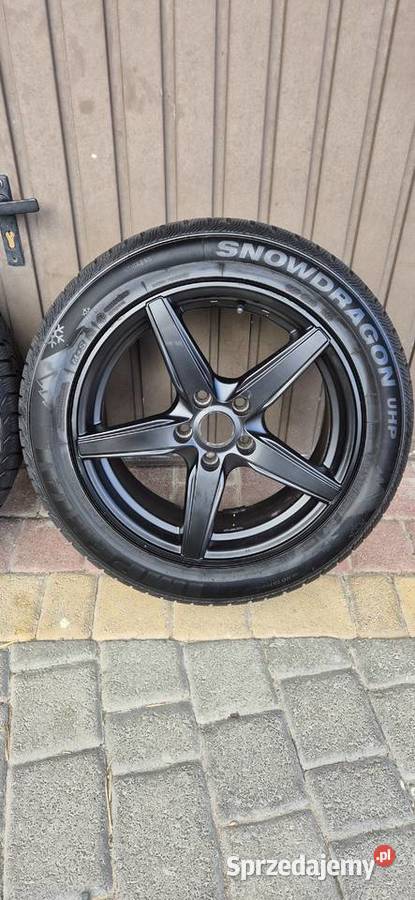 Koła zimowe Audi Seat Skoda VW 17 215x55 5x112 Opony i felgi Cieszanów