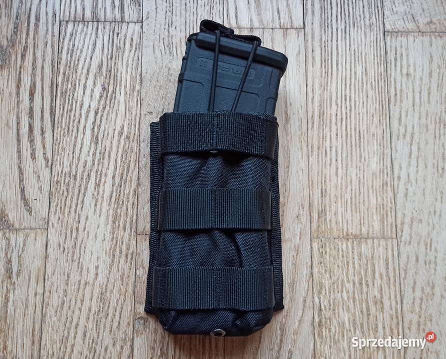 Ładownica pojedyncza AKM4M16AR15 Czarna Zielona Sporty strzeleckie i myślistwo podlaskie Białystok