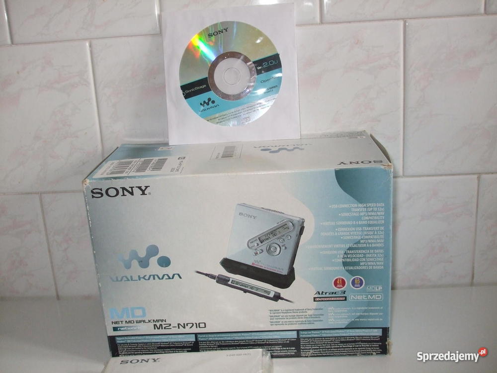 Mini Disc SONY MZN710 USB Recorder pomorskie