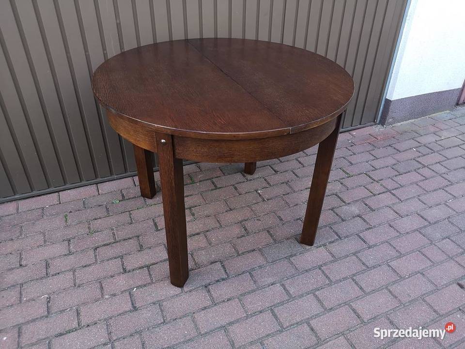 Stół ArtDeco Okrągły 100 Zgrabny Antyk Stary Meble