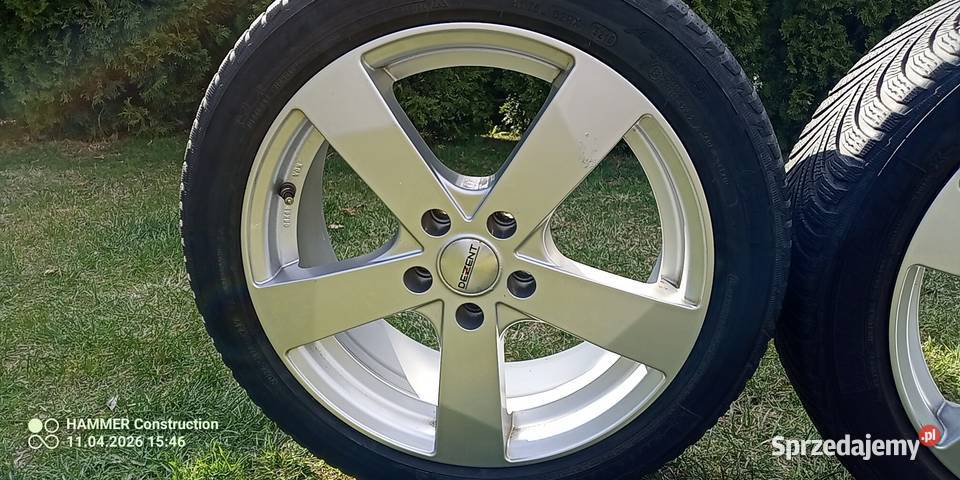 koła aluminiowe 17 Dezent z oponami VW AudiSkoda Pilawa