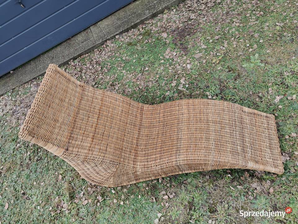 Leżanka IKEA Rattanowawiklinowa łódzkie Aleksandrów Łódzki