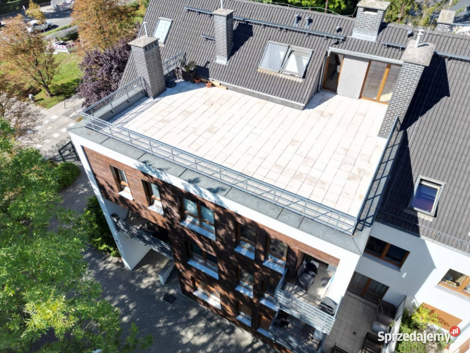 Wyjątkowa przestrzeń na Oporowie z 85 m tarasu sprzedam