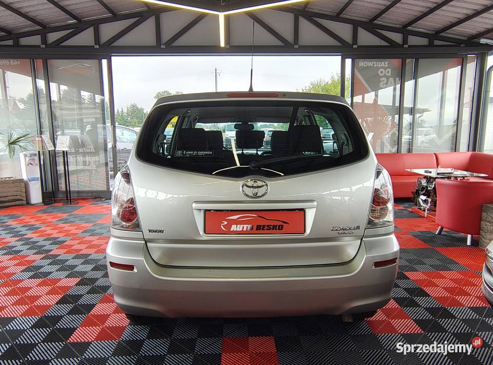 TOYOTA VERSO 7 osobowa 18 Benzyna 2006 Zadbana Zarszyn
